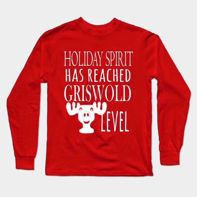 Funny Griswold family inspired Christmas design, funny Christmas vacation quote Long Sleeve T-Shirt by FreckledBliss